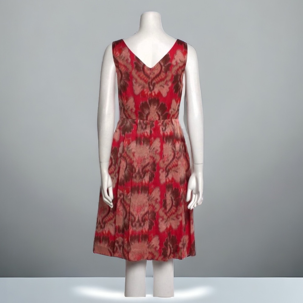 Tory Burch Silk Blend Watermelon Luau Dress 6 - Picture 10 of 10